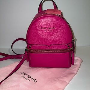 Kate Spade mini backpack pink